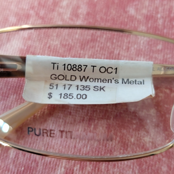 NWT Loup Charmant Titanium Frame Glasses With Spring Hinge - Picture 5 of 7